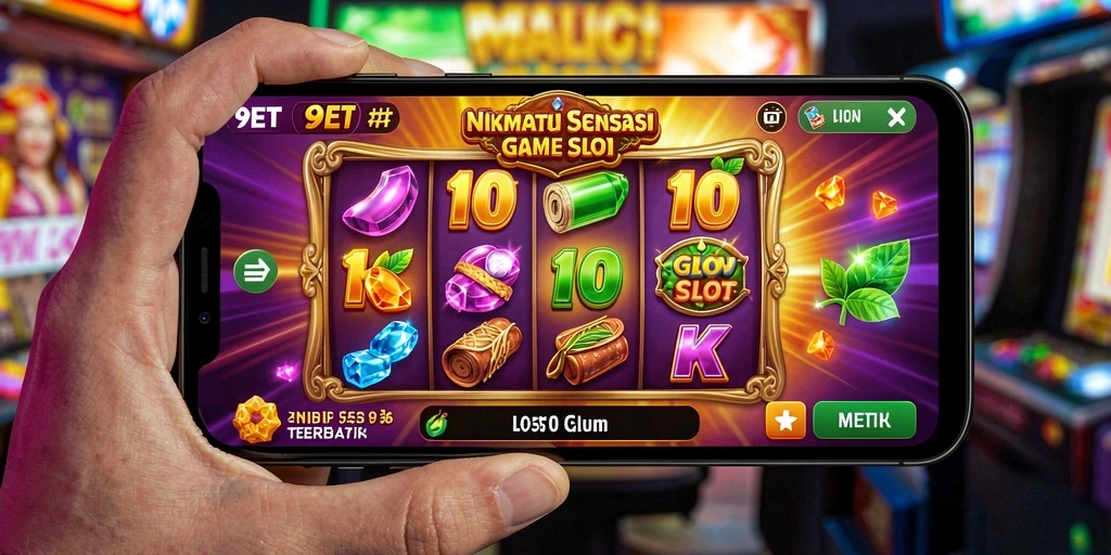 Tampilan gameplay Slot yang menarik dan memikat di 9ET.