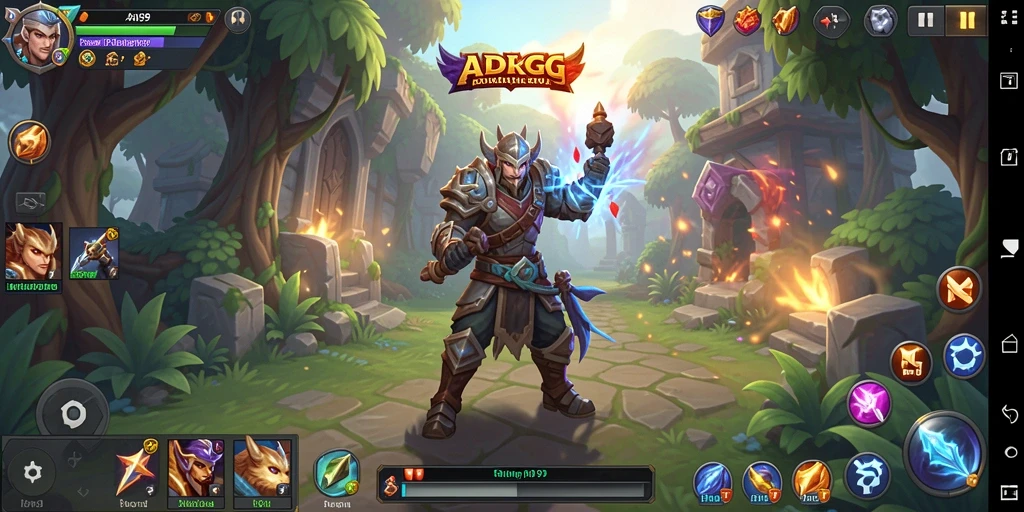 Tampilan gameplay seru di dunia ARPG penuh tantangan.