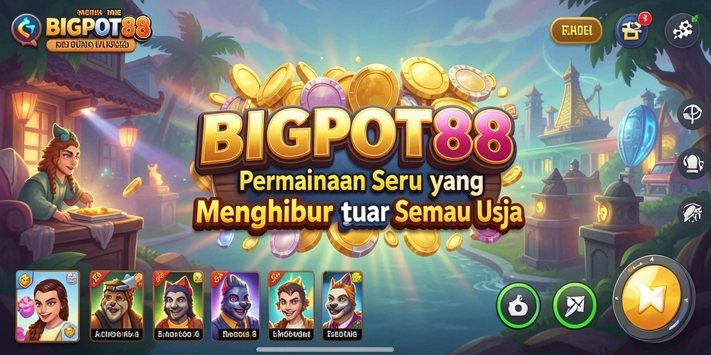 Tampilan menarik dari gameplay BIGPOT88 yang menghibur.