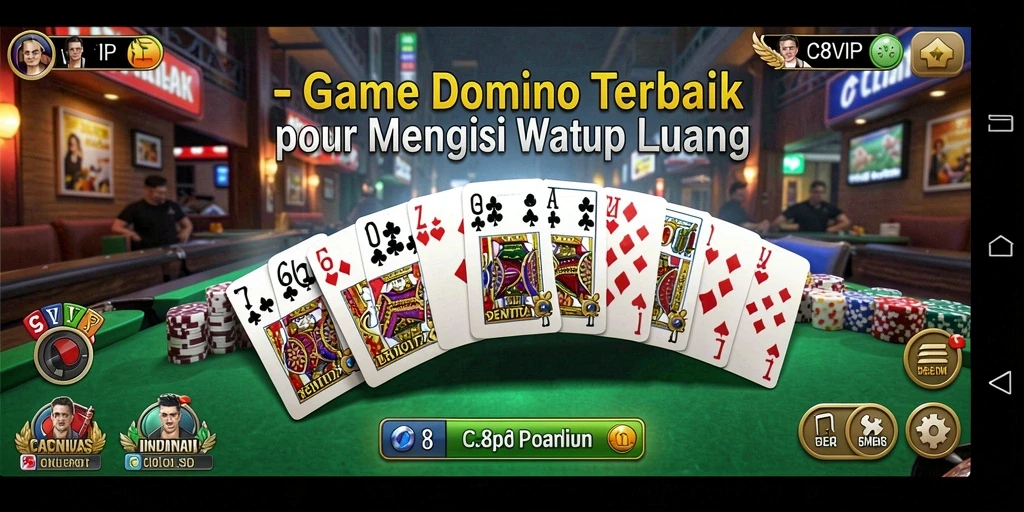 Tampilan gameplay C8VIP yang seru dan interaktif.