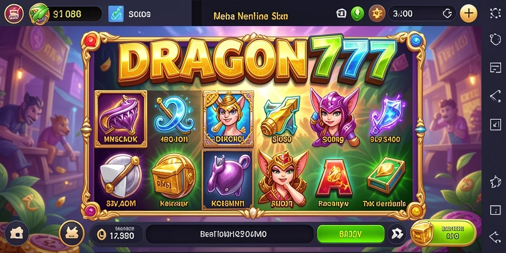 Tampilan menarik dari gameplay DRAGON777 yang seru dan menantang.