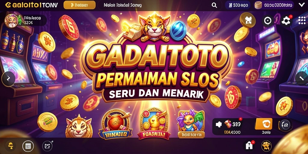Tampilan menarik gameplay slot GADAITOTO dengan mekanisme yang menyenangkan.