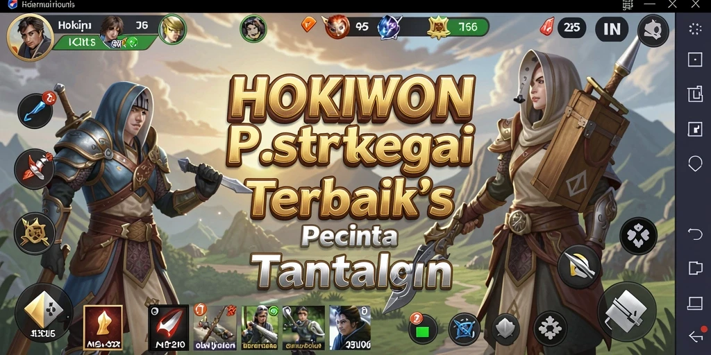 Gameplay seru HOKIWON dengan strategi mendalam dan interaksi pemain.
