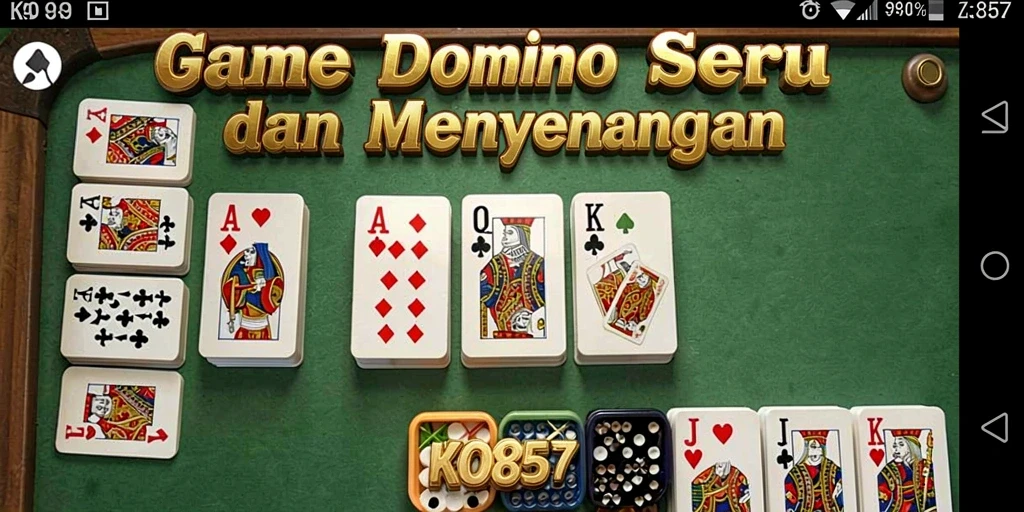 Screenshot gameplay Domino yang menegangkan dan menarik.