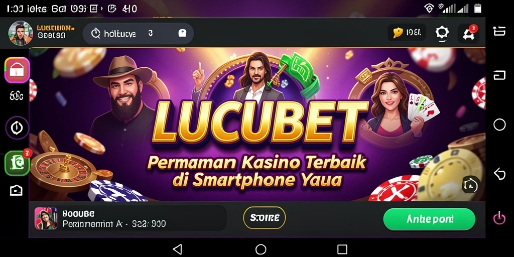 Gameplay LUCUBET yang menakjubkan dengan grafis berkualitas tinggi.