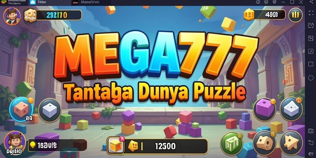 Tampilan gameplay <strong>MEGA777</strong> yang penuh warna dan interaktif.