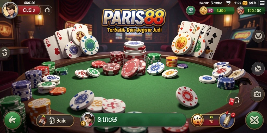 Tampilan gameplay QiuQiu yang penuh aksi dan keseruan.