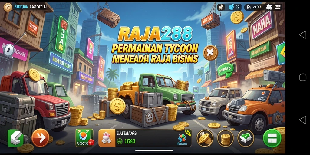 Tampilan gameplay seru dan interaktif di RAJA288.