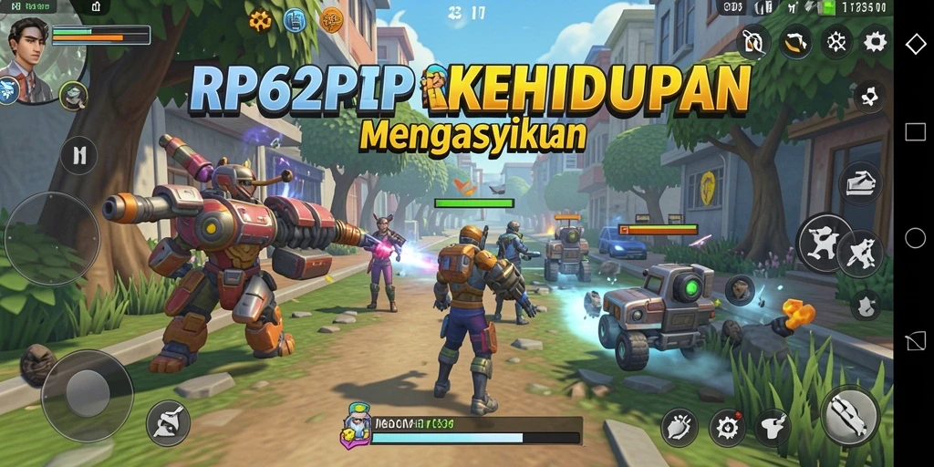 Screenshot RP62RP memperlihatkan gameplay simulator kehidupan yang menarik.