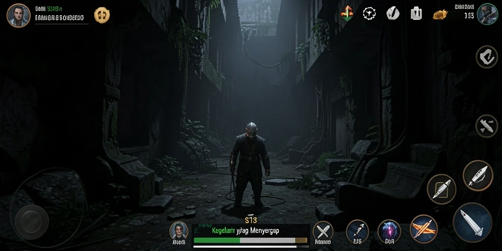 Tampilan menakutkan dari gameplay S13 dengan suasana mencekam.