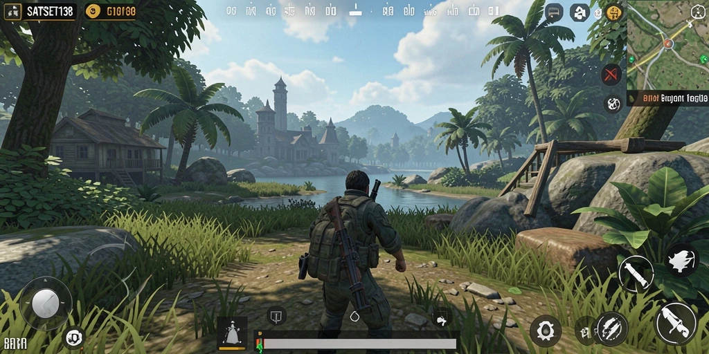 Gameplay dinamis dan strategi dalam dunia terbuka