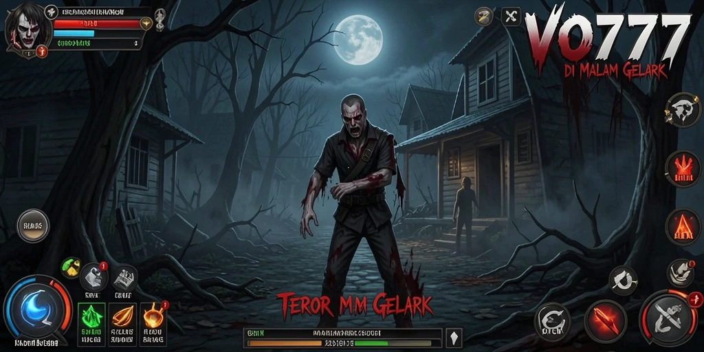 Tampilan gameplay menegangkan dari VO777 yang menghadirkan kengerian.