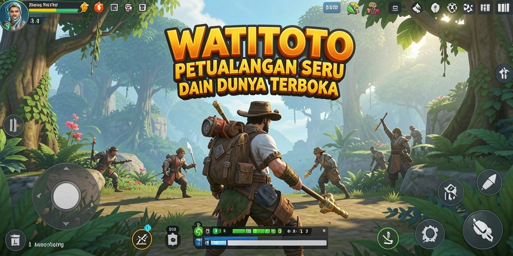 Gameplay mendalam WATITOTO dalam dunia terbuka yang menakjubkan.