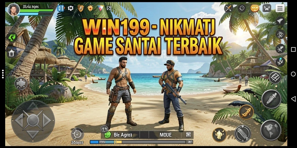 Tampilan permainan yang ceria dan mengasyikkan di WIN199.
