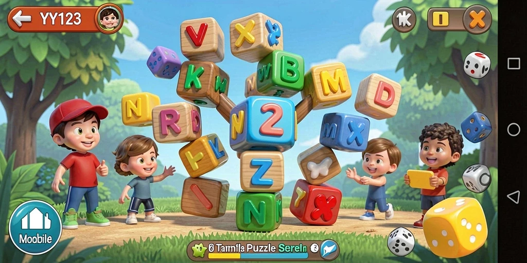 Tampilan gameplay YY123 yang menarik dan penuh tantangan.