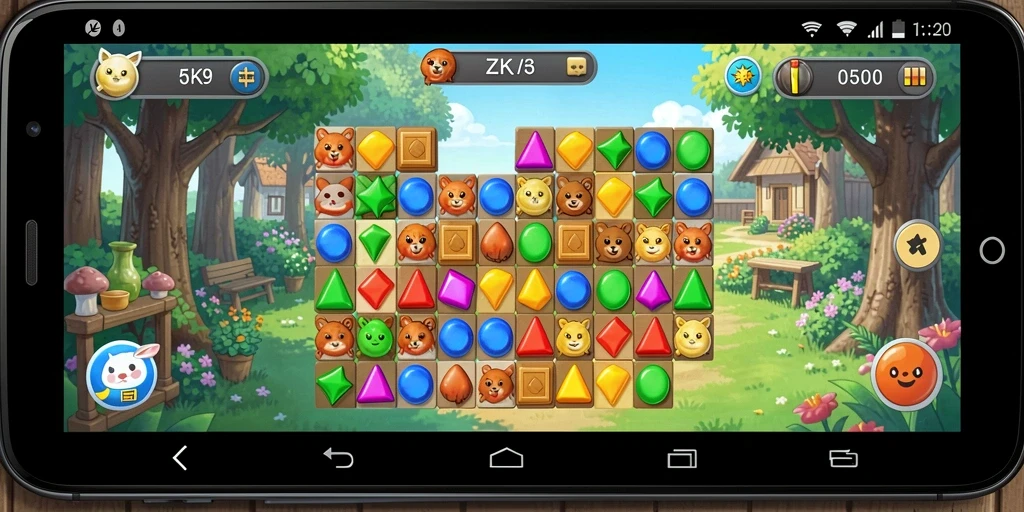 Gameplay ZK9 yang menantang dan interaktif.